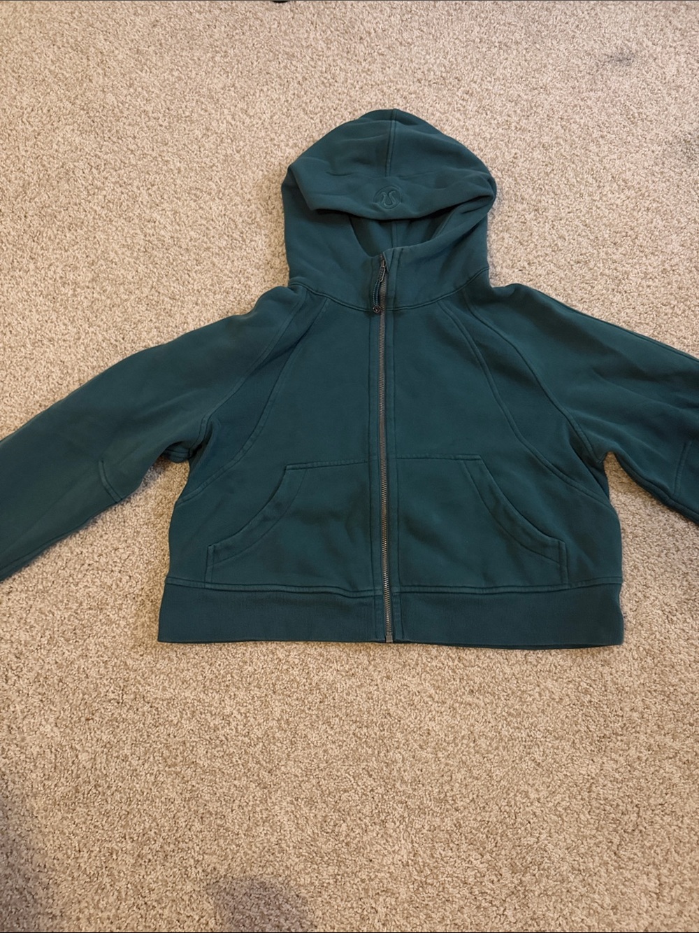 lululemon athletica Deep Teal Full-Zip Women’s Hoodie